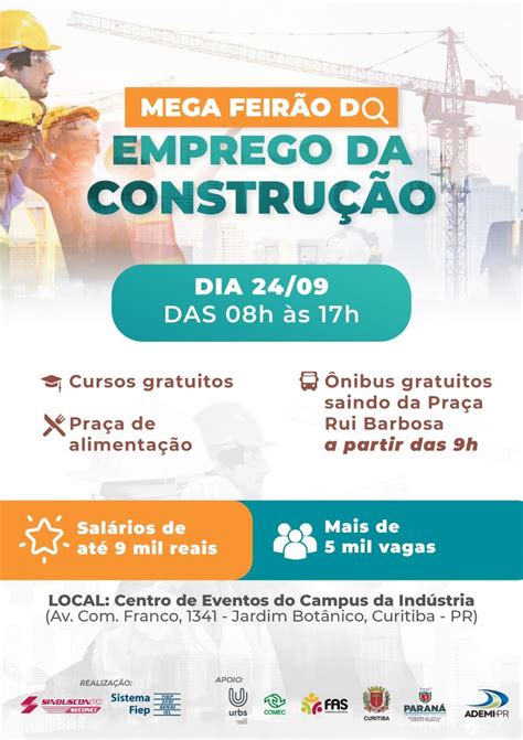 Sesi E Senai Oferecem Vagas Para Cursos Em Mega Feir O Do Emprego Na