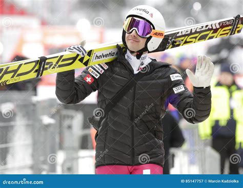 Fis Ski Jumping World Cup In Zakopane Editorial Photography