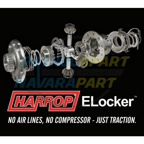 Harrop Front Diff Lock E Locker For Nissan Patrol Gq Y60 Gu Y61