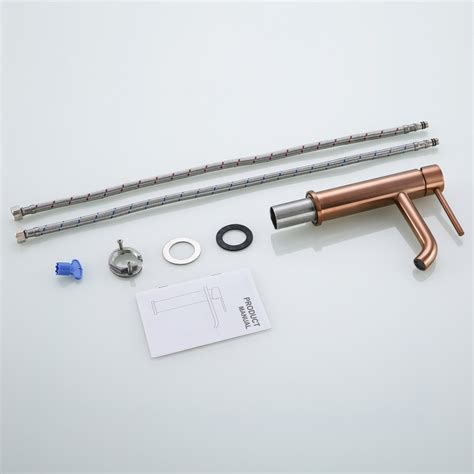 Cupc Certified High Quality 304 Stainless Steel Rose Gold Bathroom