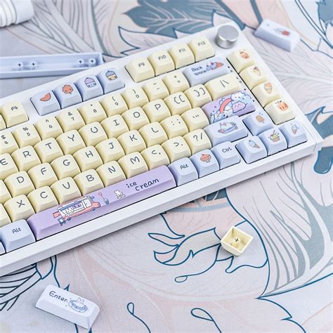 Mua Jolintal Keys Kawaii Keycaps Sets Pbt Xda Profile Keycaps Dye