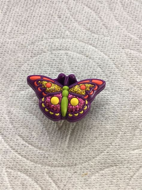 Butterfly Jibbitz Butterfly Shoe Charms Fits Crocs Butterflies With Gems Jibbitz Ebay