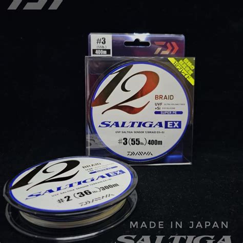 Jual Senar PE Daiwa Saltiga X12 EX UVF Sensor Made In Japan Shopee