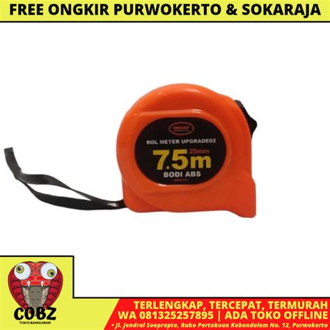 Jual 7 5MM HIOSHI Meteran Alat Ukur Tukang Bangunan Measuring Tape