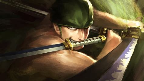 One Piece Wallpaper Zoro 3 Sword Style Roronoa Zoro Three Sword Style