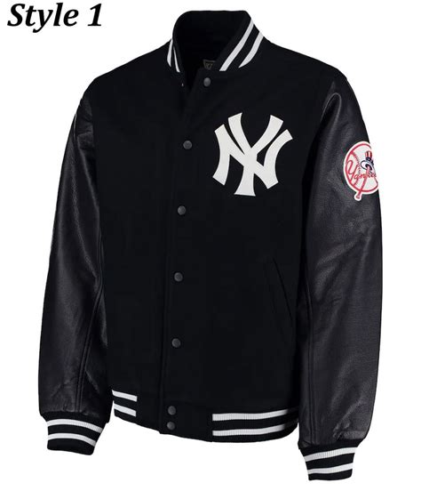 Lsize Mlb New York Jacke Leather Yankees