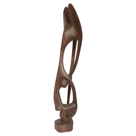 Large Wood African Sculpture For Sale At 1stDibs African Wood