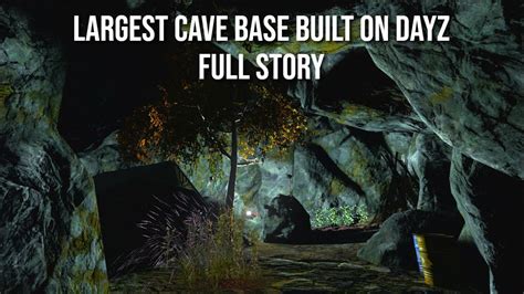 I Built The Largest Cave Base On Dayz Full Dayz Story Youtube