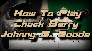 Chords For Johnny B Goode Backingtrack Chuck Berry