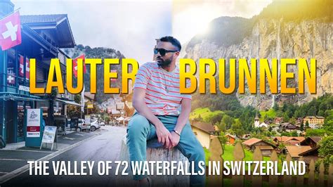 Lauterbrunnen The Valley Of Waterfalls In Switzerland Cinematic