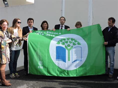 Cerim Nia Do Hastear Da Bandeira Verde Eco Escolas