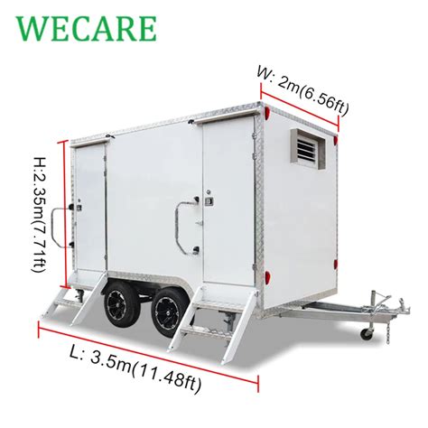 Wecare Luxury Portable Restroom Mobile Porta Potty Outdoor Toilet