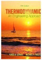 Engineering Thermodynamics by Çengel Yunus A Boles Michael A Kanoglu