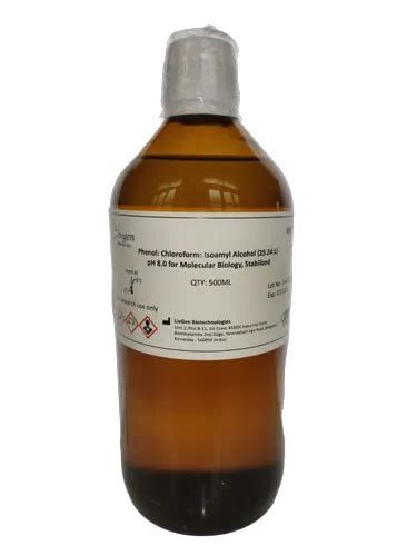 Phenol Chloroform Isoamyl Alcohol For Molecular Biology At Best Price