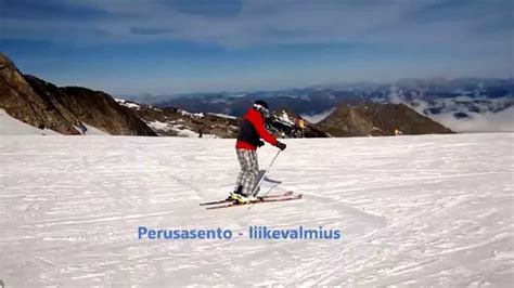 Alpine Skiing Basic Position Ready Position Youtube