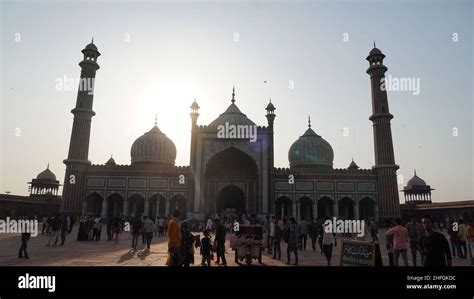 Jama Masjid Old Delhi India Stock Photo Alamy