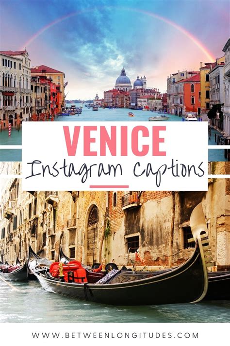 Venice Quotes For Instagram Captions Between Longitudes