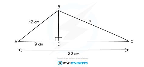 Pythagoras Theorem Cambridge Cie Igcse International Maths Revision Notes 2023