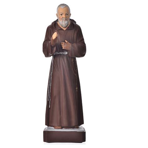 Padre Pio Statue Cm Unbreakable Material Online Sales On Holyart