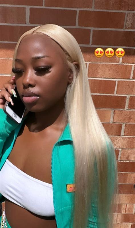 Pin By Kavesa Umeka On 2019 In 2024 Blonde Hair Black Girls Front