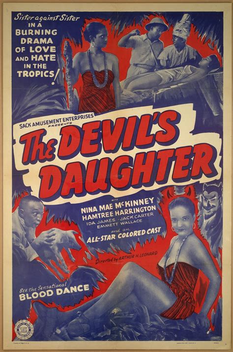 The Devils Daughter By Morgan Litho Co Artvee