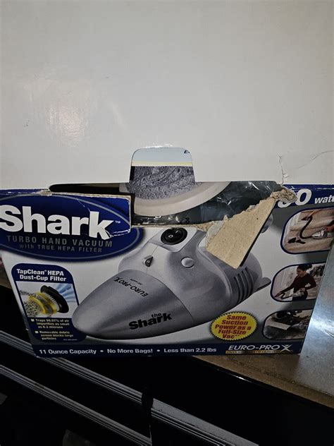 Euro Pro X Shark Turbo Hand Held Vacuum Cleaner Model Ep033 700w Bagless Ebay