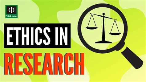 Ethics In Research Youtube