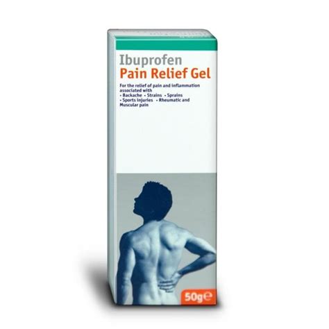 Ibuprofen Gel 10% - 50g | Max Strength Pain Relief Gel | Chemist 4 U