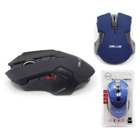 Mouse Inalámbrico Óptico Azul Puntostore Dblue Linio Chile