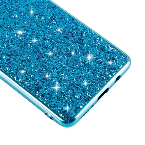 Compre Eletroplata O Brilhante Glitter Powder Tpu Pc Shell Para