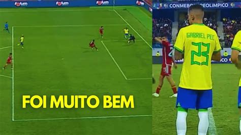 PEC ENTROU E DEU ASSISTÊNCIA PELA SELEÇÃO Gabriel Pec vs Colômbia