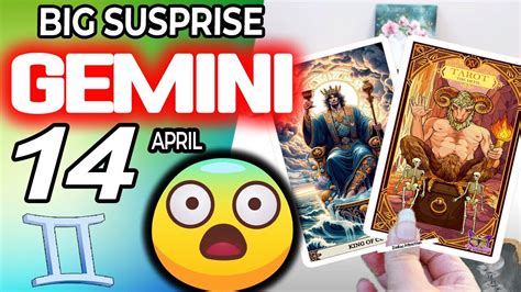 Gemini ♊ 😨 Big Susprise 😨 Horoscope For Today April 14 2024 ♊ Gemini