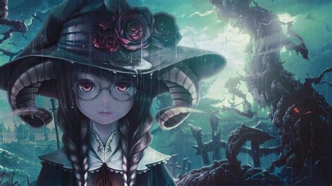 Anime Witch Girl Wallpapers Top Free Anime Witch Girl Backgrounds