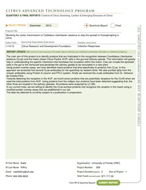 Fillable Online Research Citrusrdf Infection Responses Research