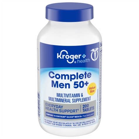 Kroger® Complete Men 50 Everyday Health Support Multivitamin 200 Ct