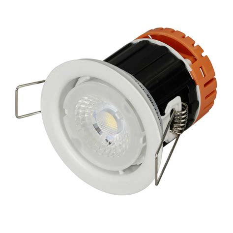 Aurora E5™ 4 5w Led Fire Rated Dimmable Downlight 4000k En De5 40 Cef