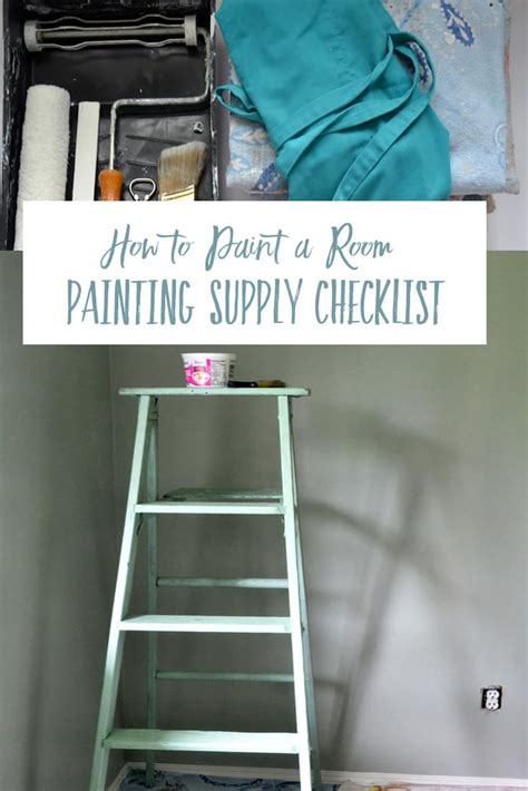 Painting Supply Checklist What Supplies Do I Need To Paint A Room