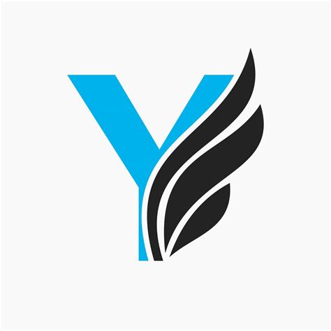 Letter Y Wing Logo Design For Freight And Transportation Symbol Wing