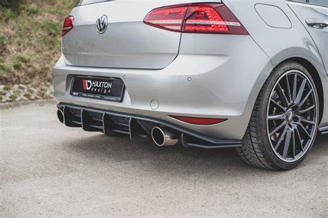 Vwgo7gticnc Rs1b Maxton Design Racing Durability Rear Diffuser V 1 Vw Mk7 Gti Urotuning