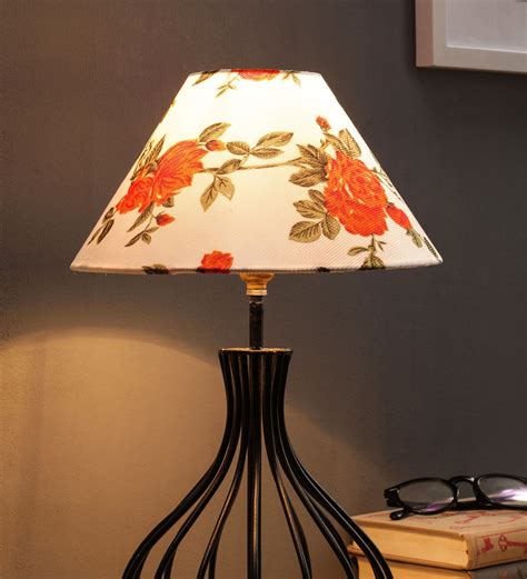 Buy Orange Fabric Table Lamp Shade By Foziq At 52 Off By Foziq Pepperfry