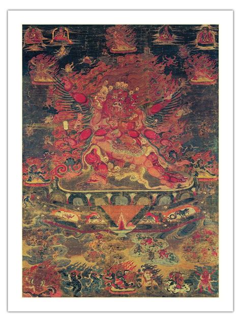 Heruka Wrathful Deities Of The Bardo Tantric Buddhist Deity