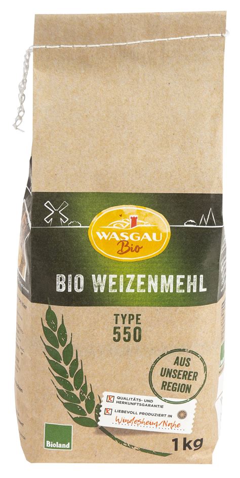 Bio Wasgau Weizenmehl Typ Kg W