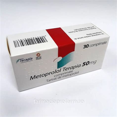 Metoprolol Terapia Mg X Compr Mg Terapia Sa Medicament