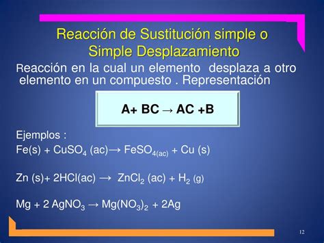 Ppt Reacción Y Ecuación Química Powerpoint Presentation Free