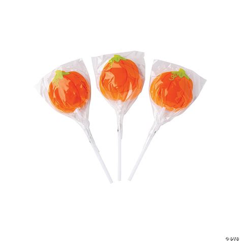 Lil Pumpkin Party Lollipops 12 Pc Oriental Trading