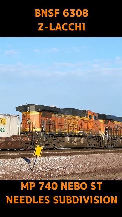 Bnsf 6308 Eb Z Lacchi 2 9 2024 Railfreight Railway Automobile Youtube