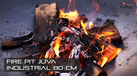 RedFire Fire Pit Juva Industrial 80 Cm YouTube