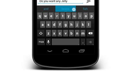 Get The Jelly Bean Keyboard On Your Android 4 0 Device CNET