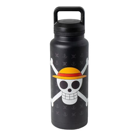 One Piece Straw Hat Crew Jolly Roger Premium Bottle Toys And