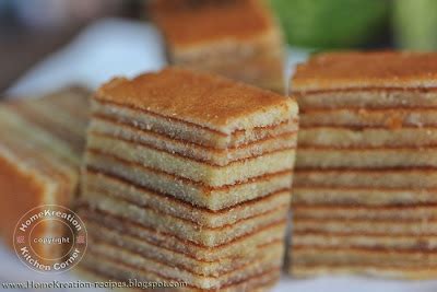 HomeKreation Kitchen Corner Kek Lapis Keju Cheese Layered Cake